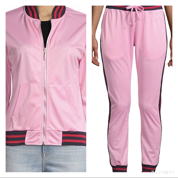 American Stitch tracksuit set pink Size Large - Picture 5 of 6